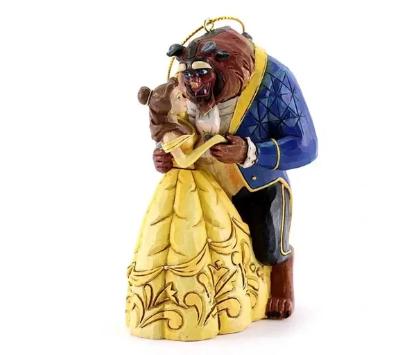 La Bella e la Bestia 10 cm (Decoro Albero) Disney Traditions A28960