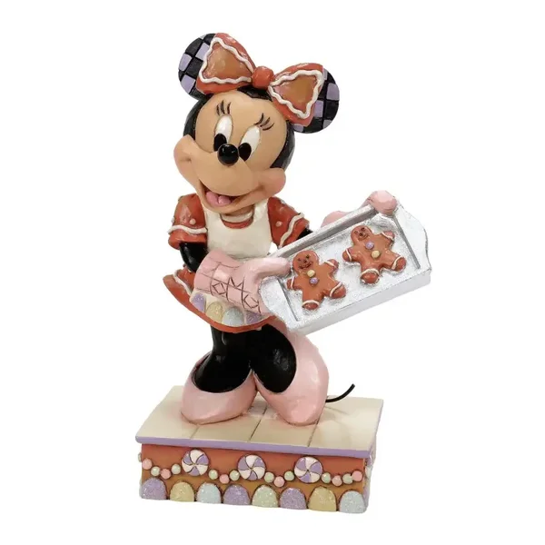 Minnie con biscotti di Pan di Zenzero Disney Traditions 6016881