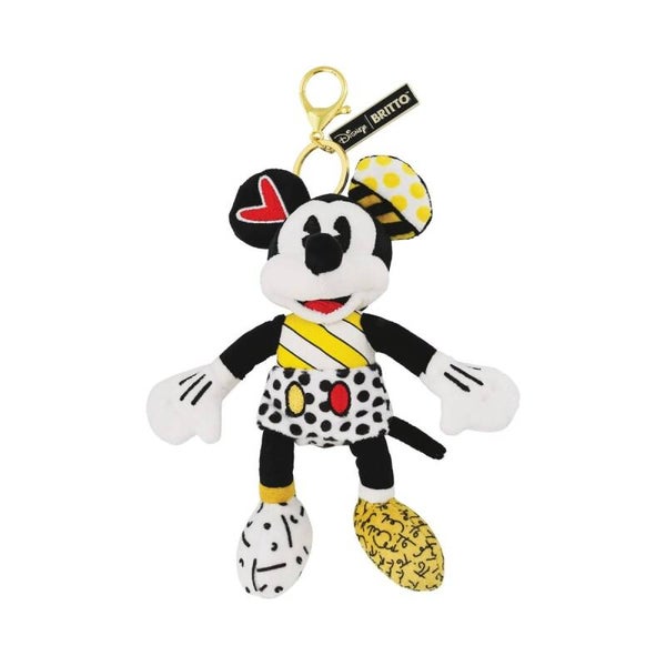 Portachiavi peluche Topolino 11 cm Disney Showcase Britto 6013551