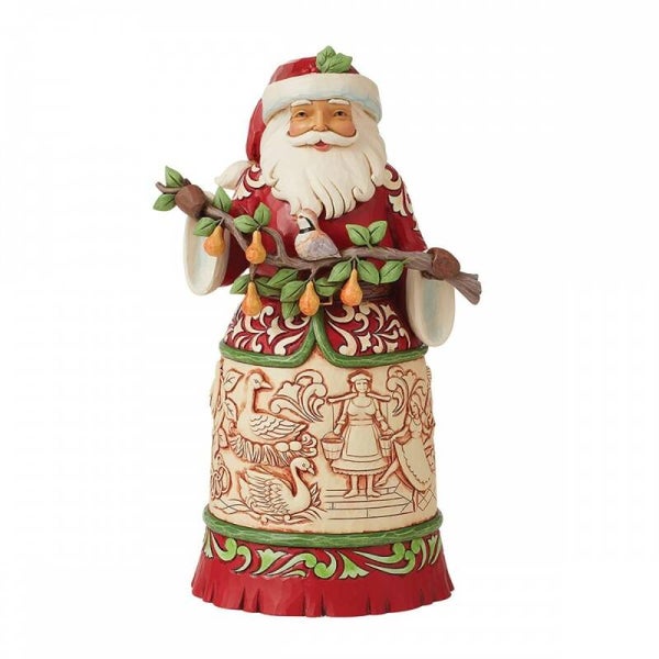 Statuetta Babbo "The Twelve Days Of Christmas" - Jim Shore Heartwood Creek 6013135