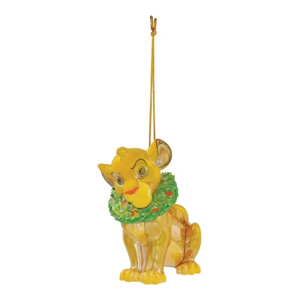 Decorazione iridescente Simba 10 cm Dept. 56 6019127