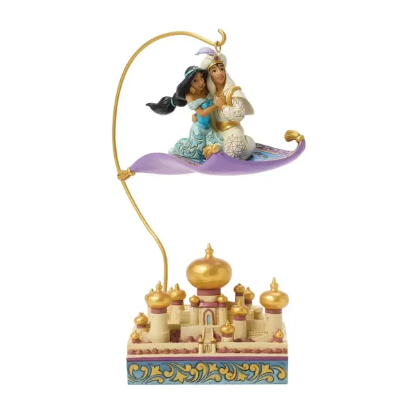 Aladdin e Jasmine volano sopra Agrabah 20,5 cm Disney Traditions 6018727