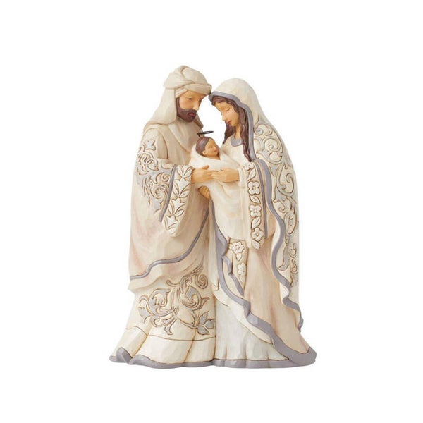 Sacra Famiglia bianca 20,5 cm Jim Shore 6015162