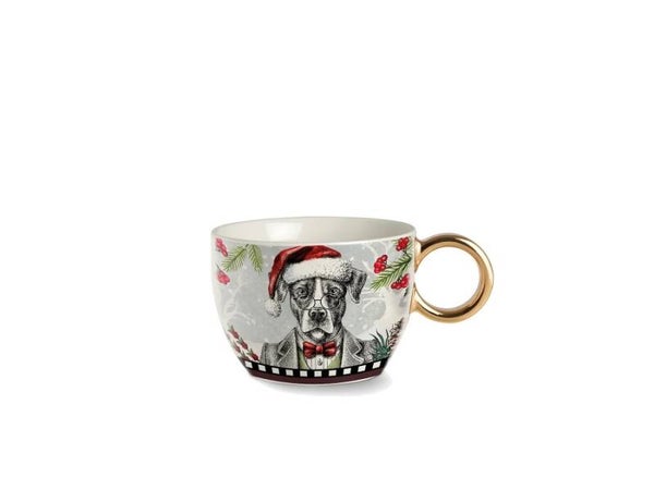 Tazza Colazione Natale Cane Ml 530 ART. 120165