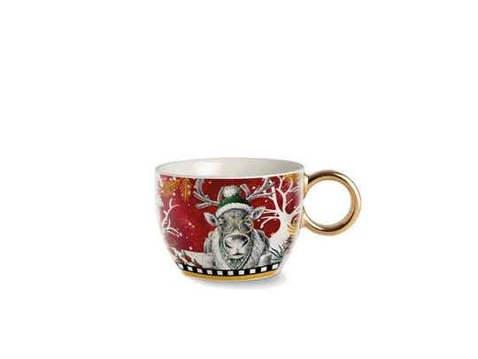 Tazza Colazione Natale Renna Ml 530 ART. 120166