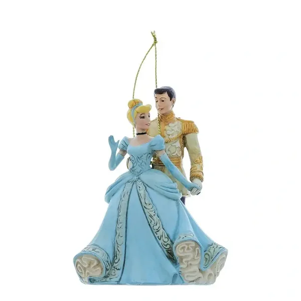 Cenerentola e il Principe 10 cm (Decoro Albero) Disney Traditions 6017549