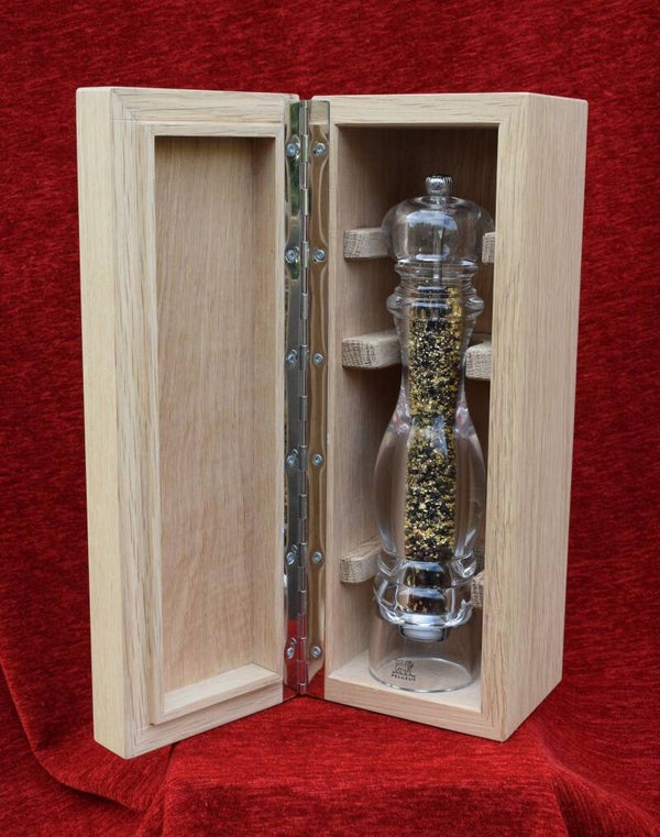 Pfeffermühle mit Blattgold