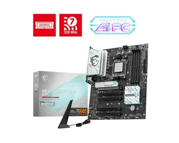 B840 GAMING PLUS WIFI - B840/AM5/DDR5/ATX
