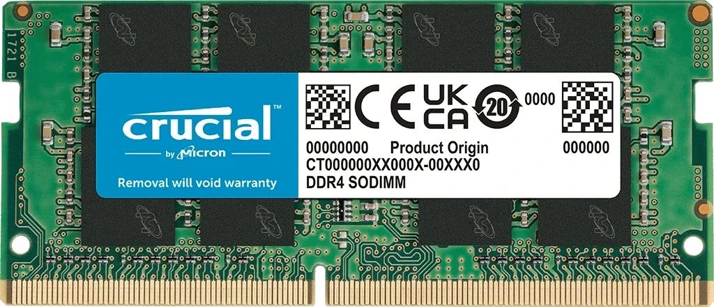 Crucial CT16G4SFRA32AT 16Go (1x16Go) SO-DDR4 3200MHz OEM