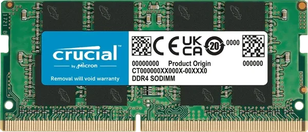 Crucial CT16G4SFRA32AT 16Go (1x16Go) SO-DDR4 3200MHz OEM