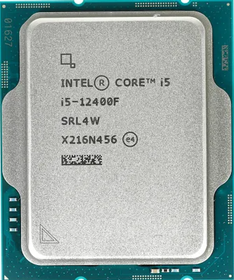 Core i5-12400F box