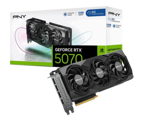 GeForce RTX 5070 12GB Overclocked Triple Fan