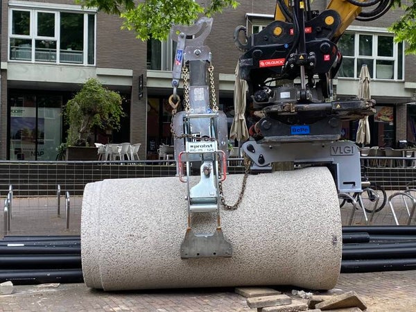 Buizenklem+aandrukker