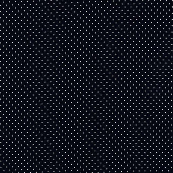 Marine Blauw Kleine Dots