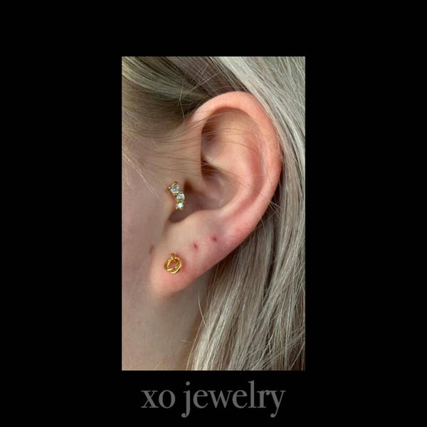 Oorbellen-mini open circle