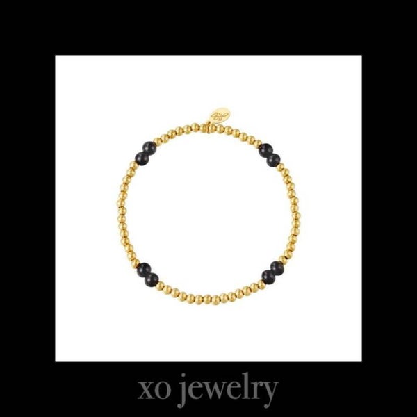 Armband-black pearl