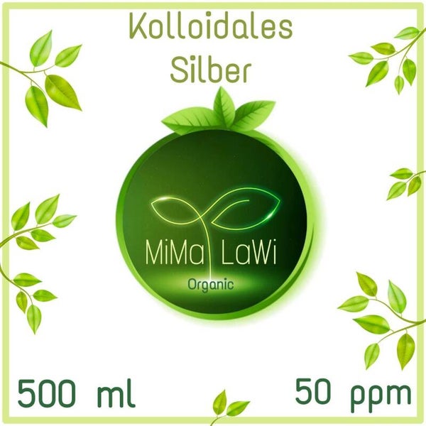 Kolloidales Silber  50 ppm / 500 ml
