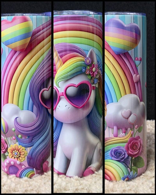 Tumbler unicorn