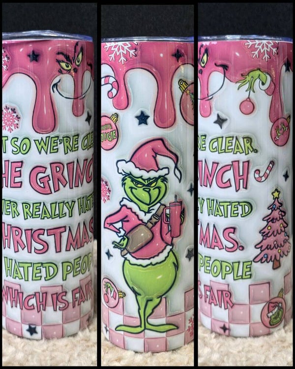 Tumbler grinch