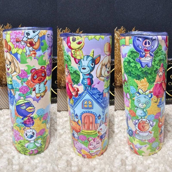 Animal crossing tumbler