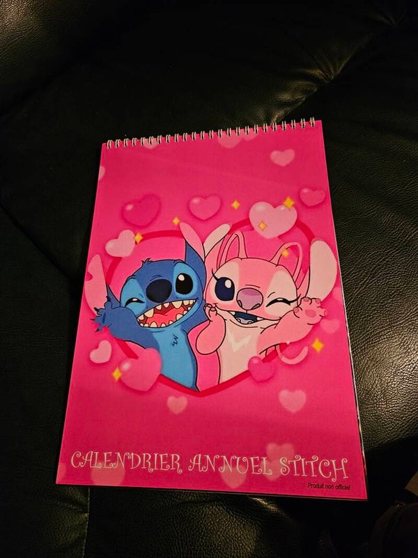 Calendrier annuel Stitch