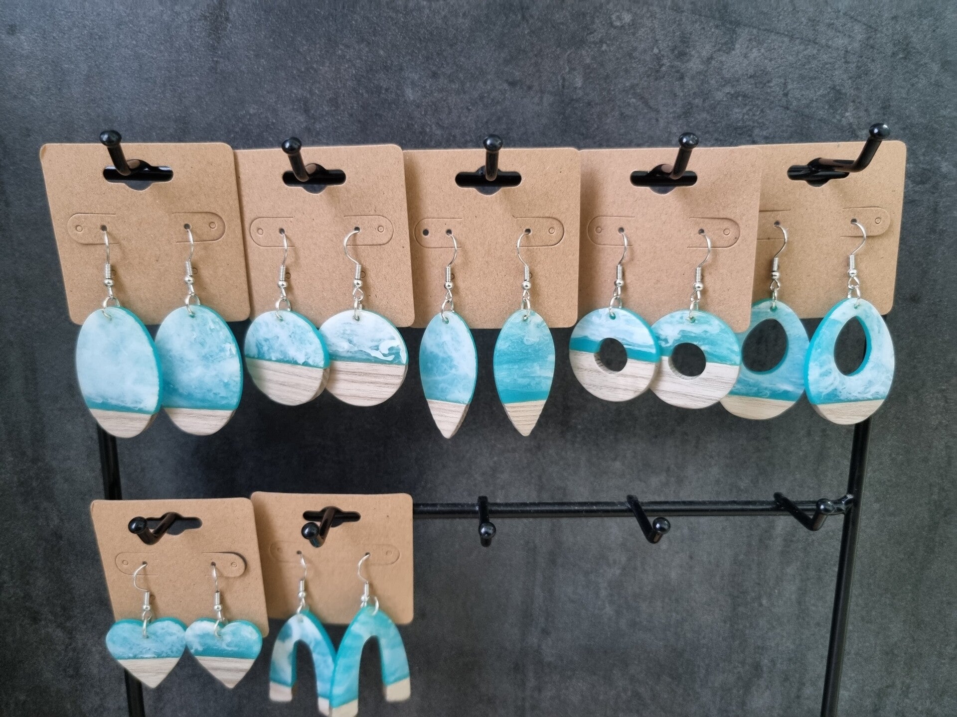 boucles d'oreilles inspiration mer