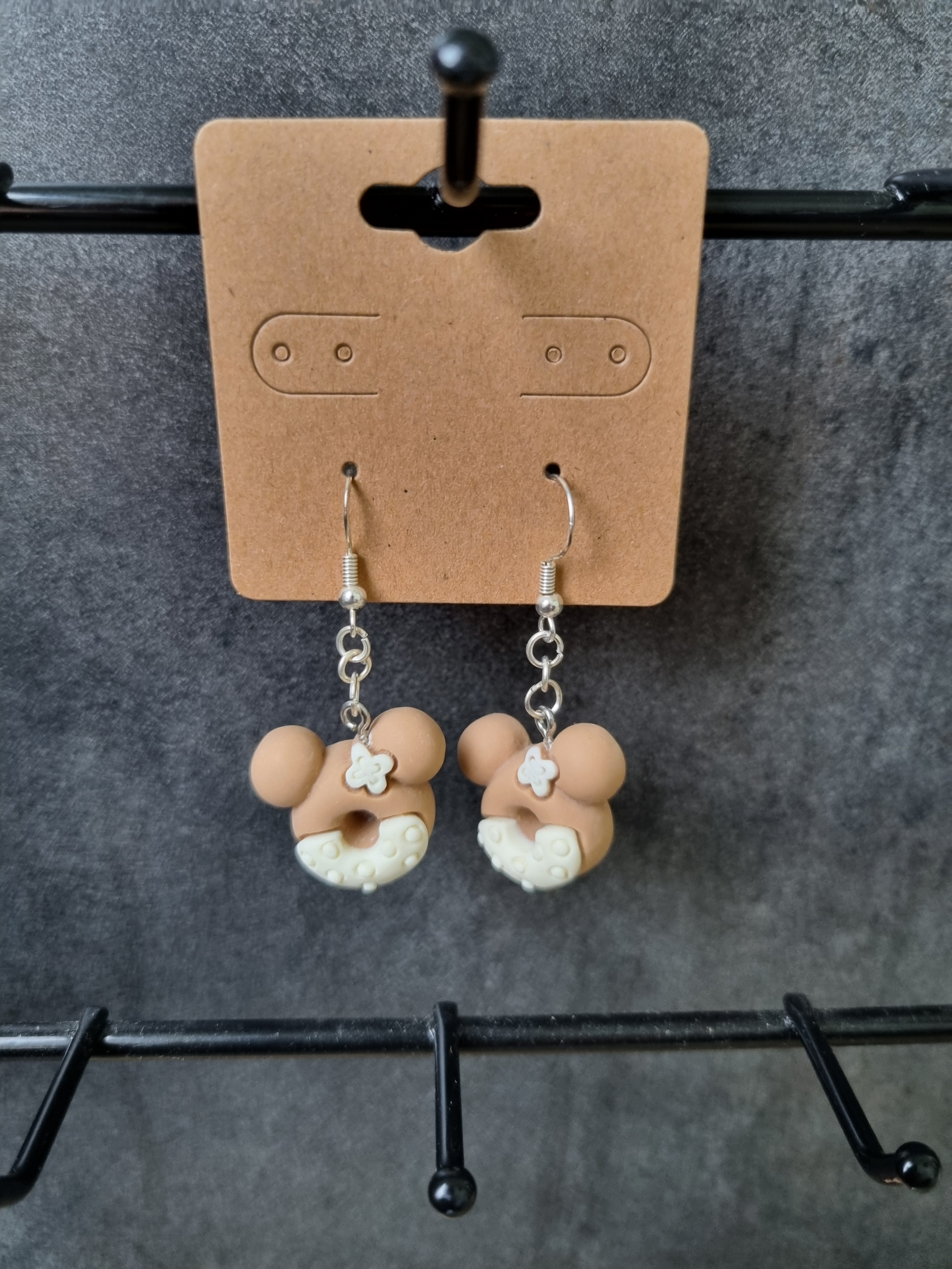 boucles d'oreilles Minnie