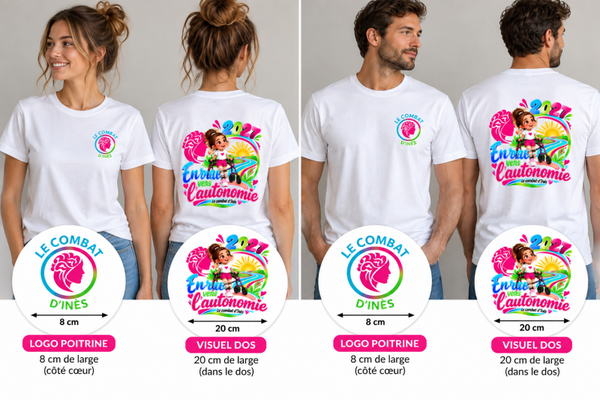 Tee shirt 2027   Série spéciale   En route vers l’autonomie