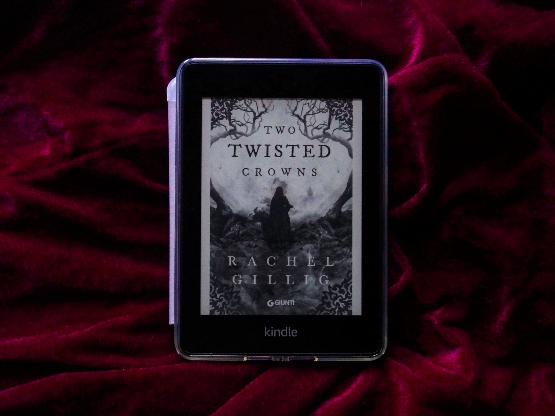 Copertina libro Two twisted crowns si Rachel Gillig su Kindle