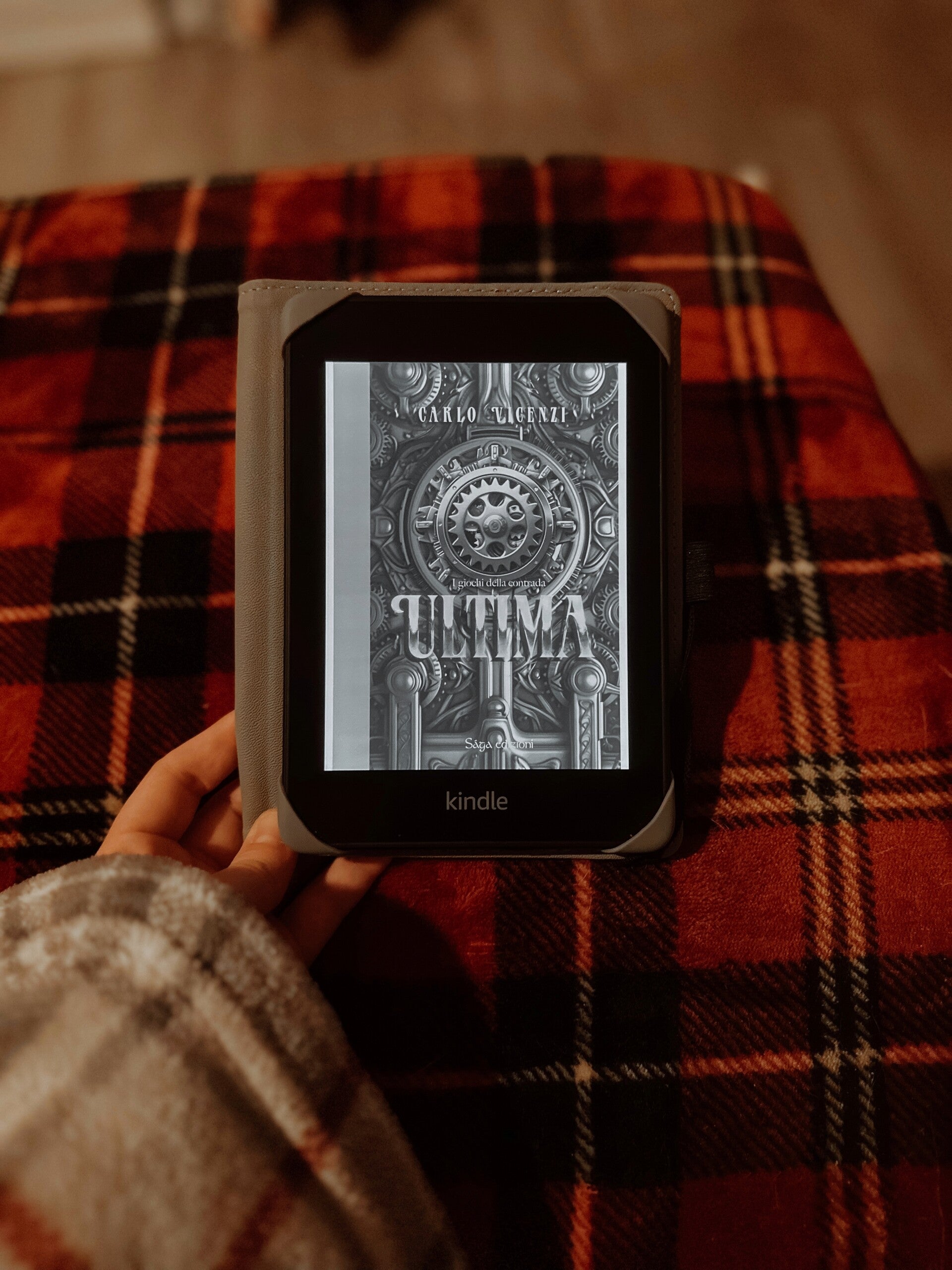 Copertina del libro "Ultima: i giochi della contrada" su Kindle