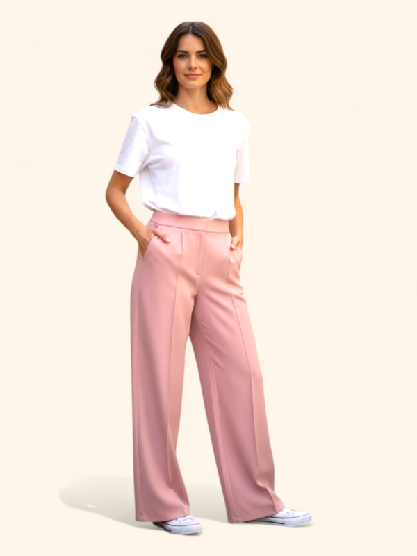 Comfy Broek Zacht Roze