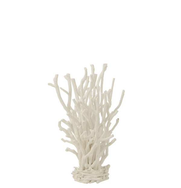 Decoratie Theeboomhout Wit