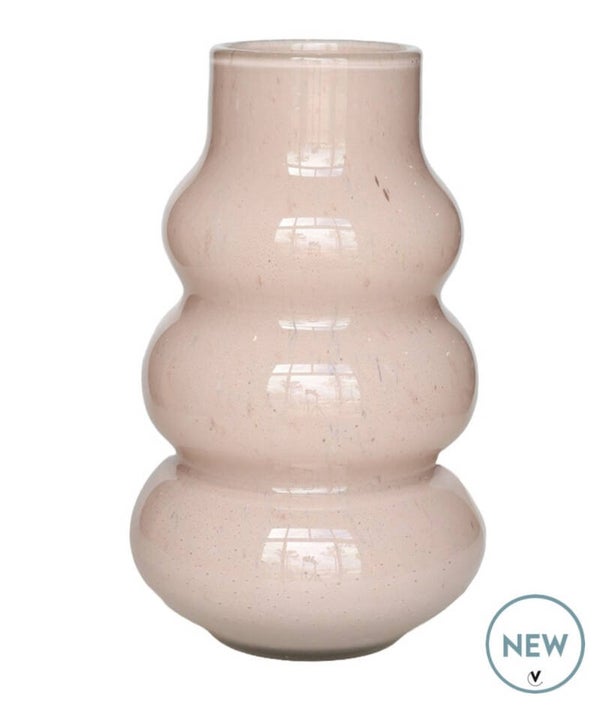 Vaas Lomami ivory Ø18 x H30 cm