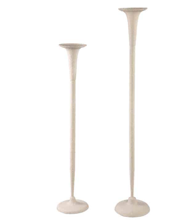 Set kandelaar Krish Cream iron