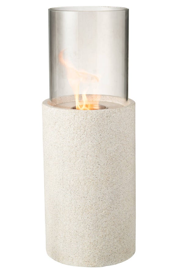 Tafelhaard Bio-Ethanol Kolom Grijs