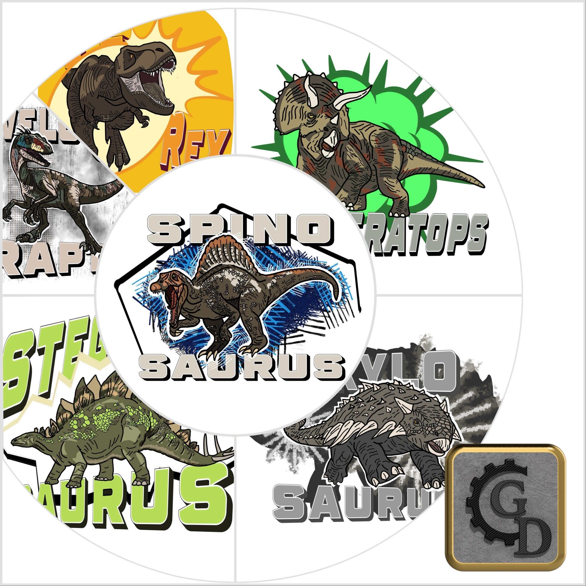 Dino Sticker Pack
