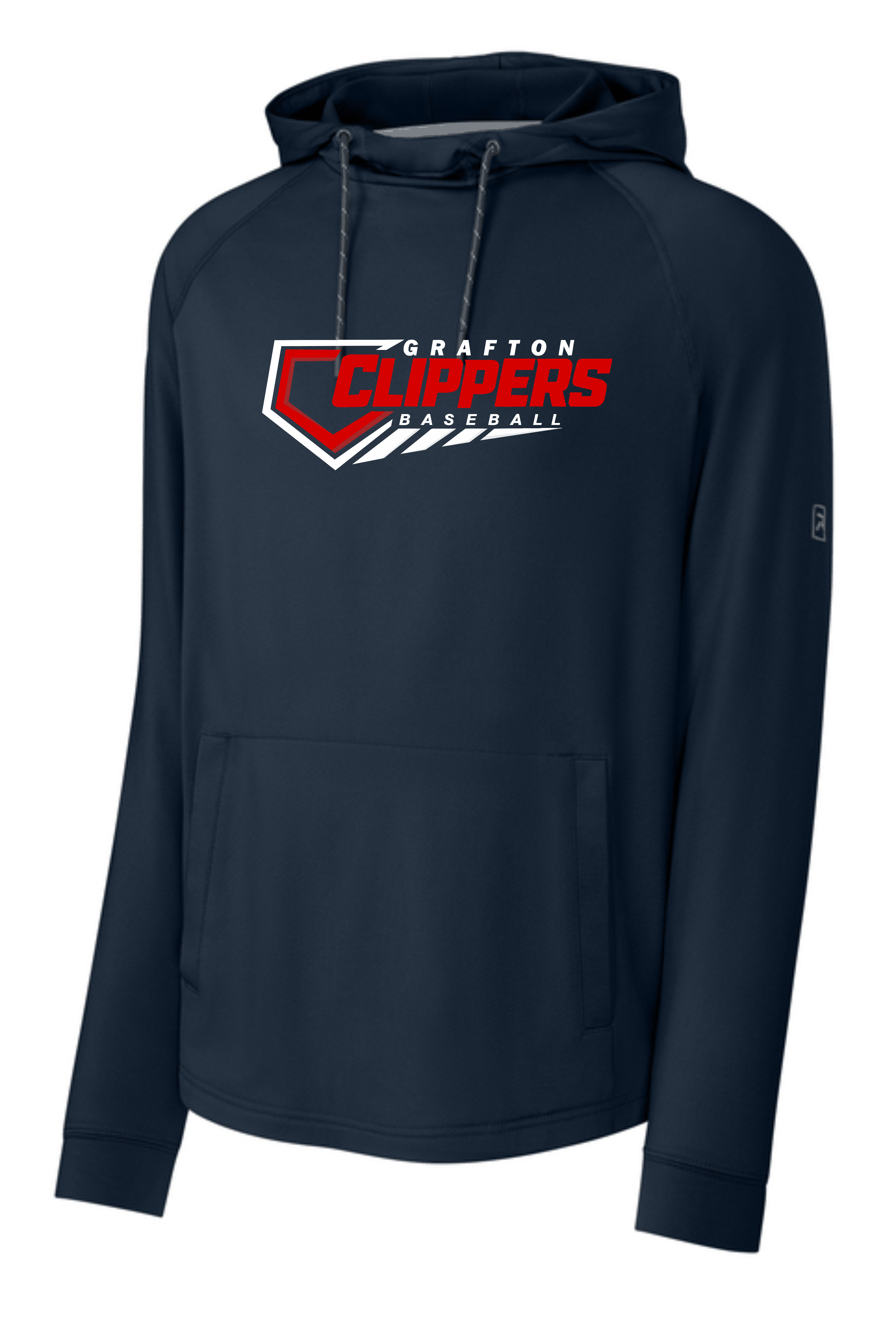 Navy Richardson Charge Performance Fleece Long Sleeve Hoodie