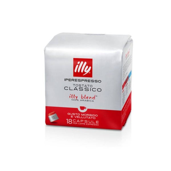 18 capsule Illy iperespresso classico , gusto morbido e vellutato