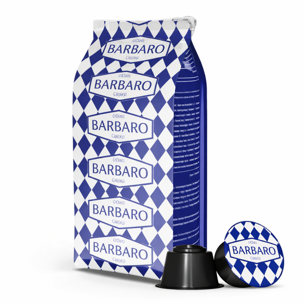 10 capsule Barbaro miscela blu Compatibili Dolce gusto