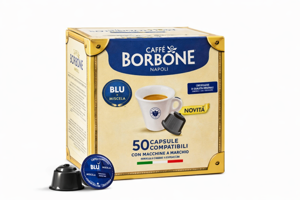 50 capsule Borbone miscela blu compatibili Dolce gusto
