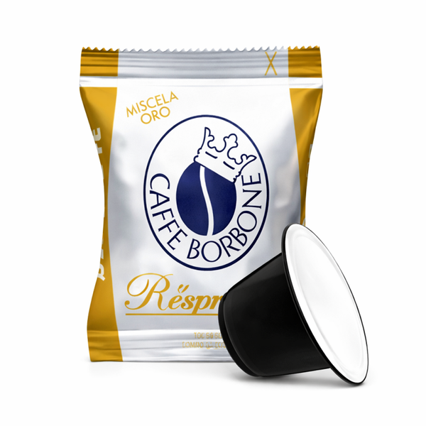 50 capsule Borbone miscela oro compatibili Nespresso