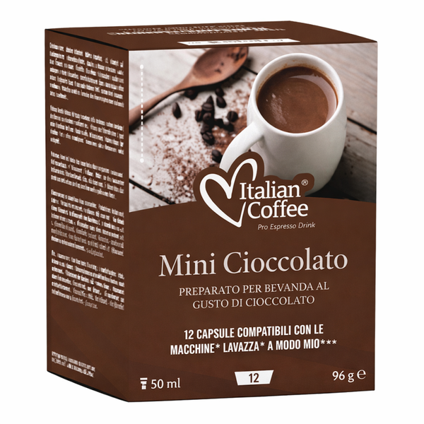 12 capsule cioccolato italiancoffee