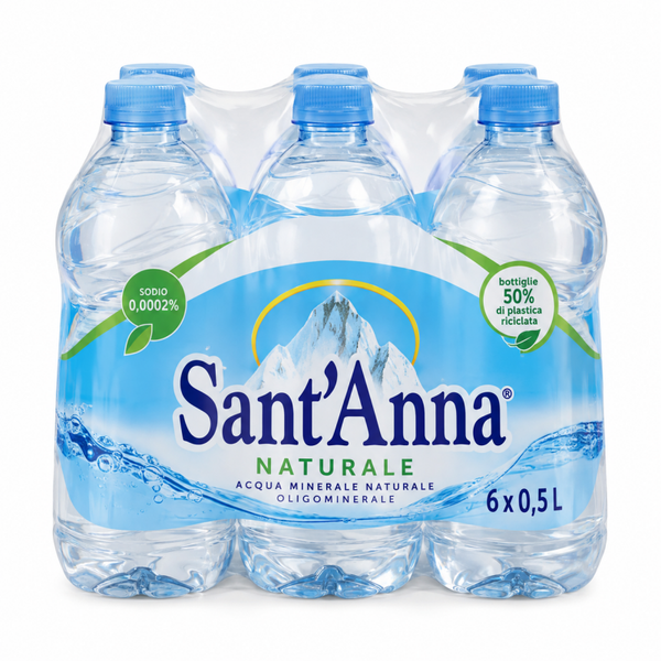 S.Anna naturale l.0,5 x 6 bottiglie