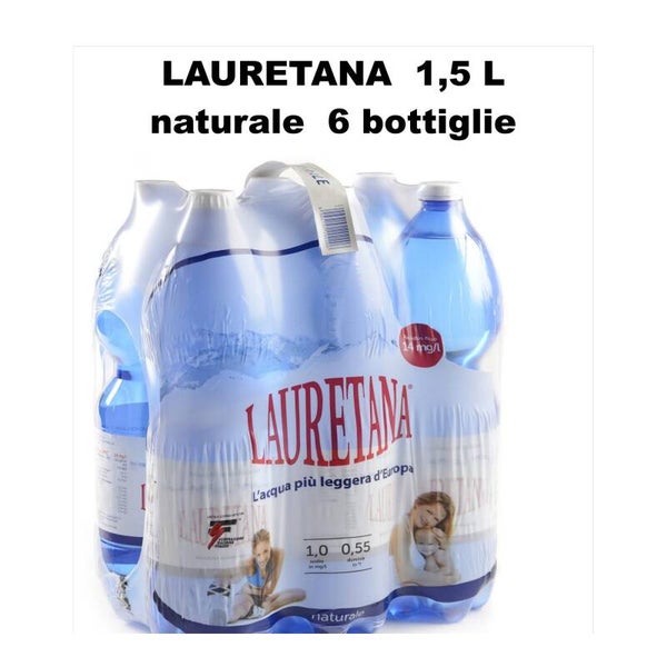 Lauretana naturale l.1,5 x 6 bottiglie