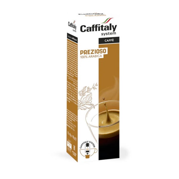 10 capsule Caffitaly caffe' prezioso 100% arabica