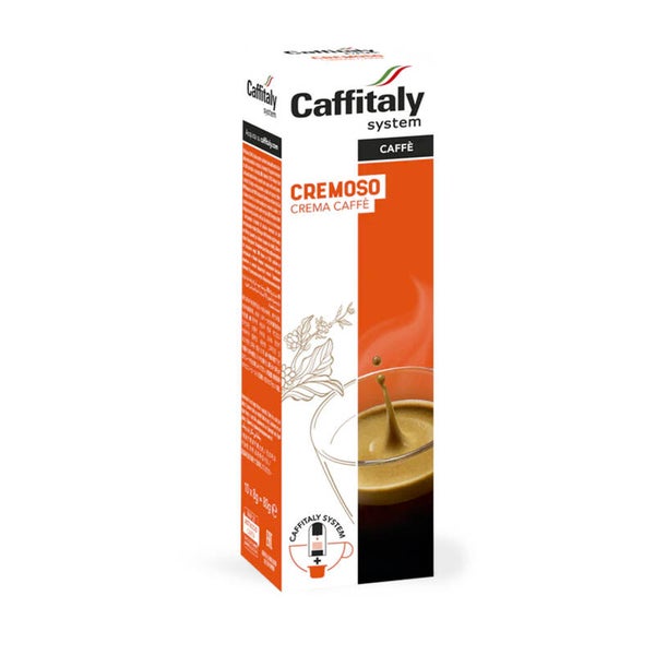 10 capsule Caffeitaly caffe' cremoso , caffe' crema