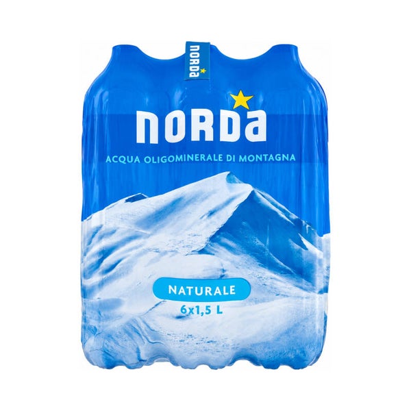Norda l.1,5 naturale in confezione da 6 bottiglie