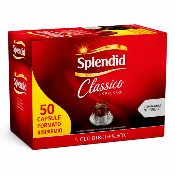 40 capsule Splendid miscela classica compatibili Nespresso