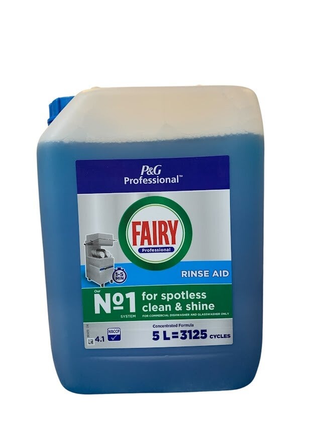 FAIRY Dreft Professional Spoelglansmiddel - 5L. Doos van 3 stuks. Stuksprijs: €9,45
