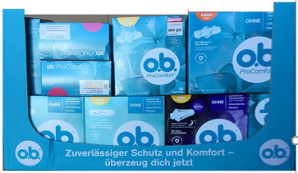 O.B Tampons Mix Display @36